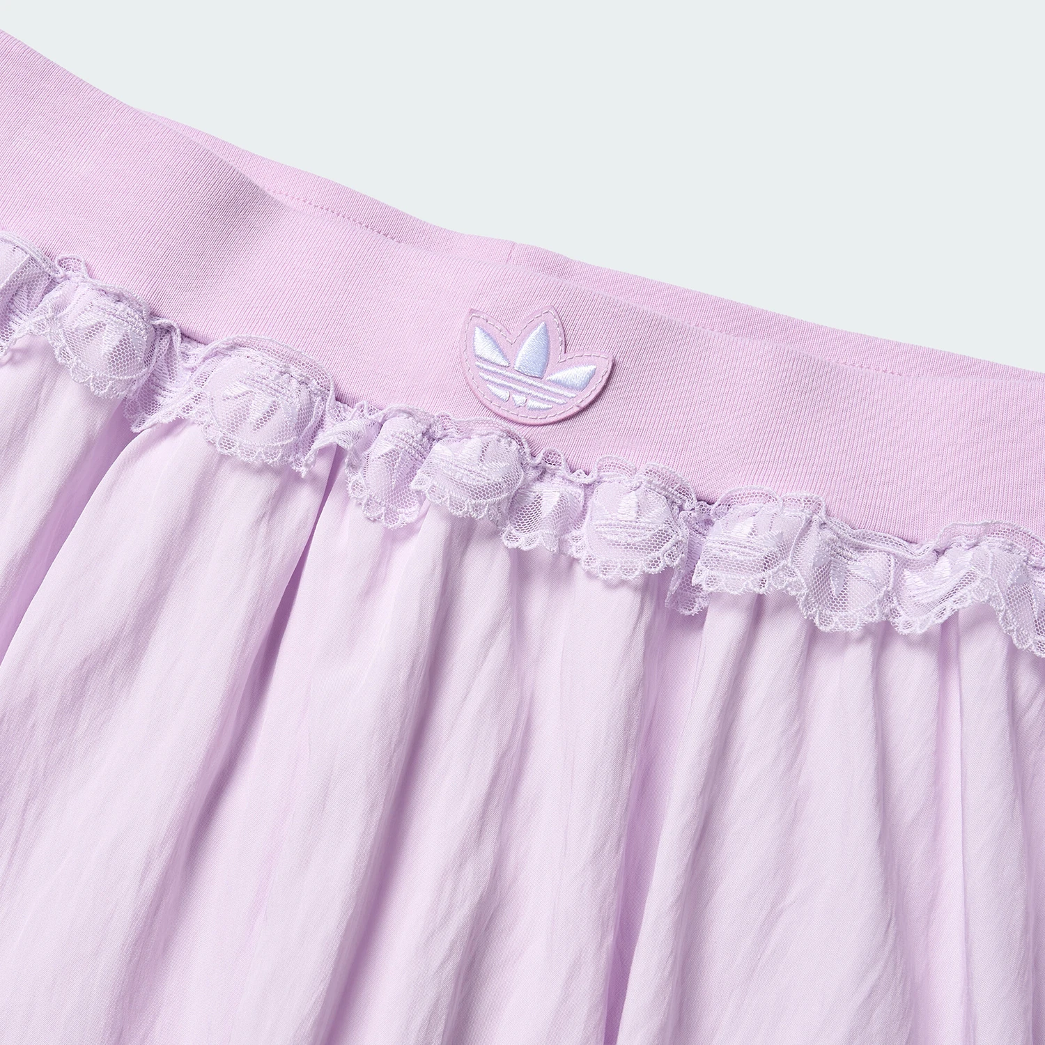 Фото Оригинальная детская балетная юбка Adidas Clover с милым кружевом и коротким подолом LF9108 №4