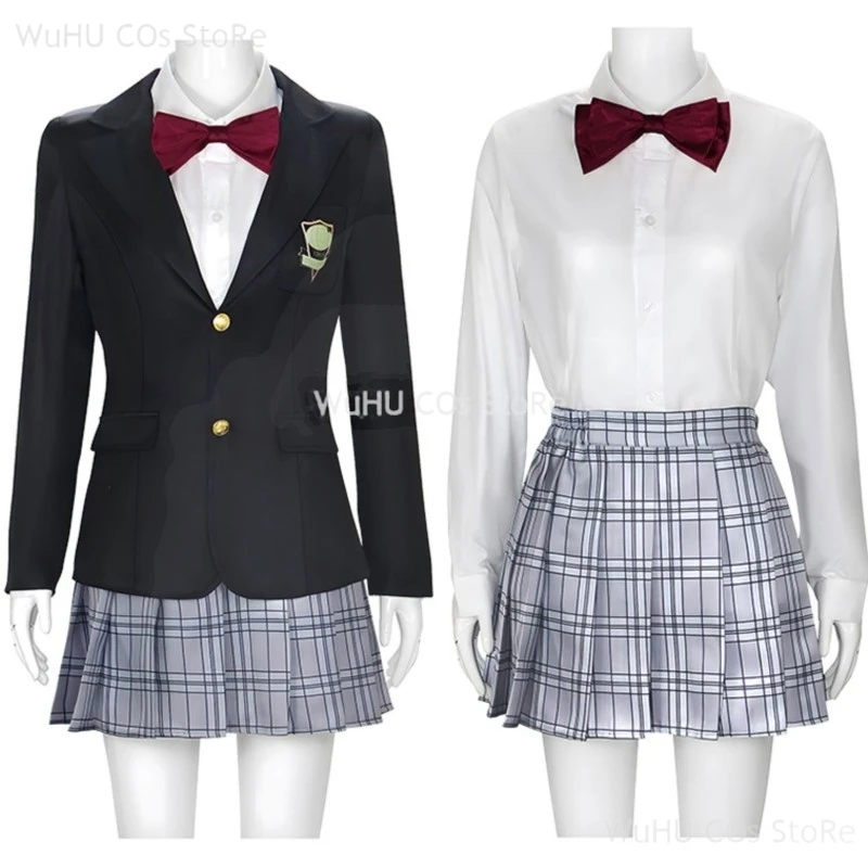 Kill Bill Gogo Yubari Cos Japanese School Girl Cosplay Wig Halloween Costumes Movie JK Uniform For Women Costume