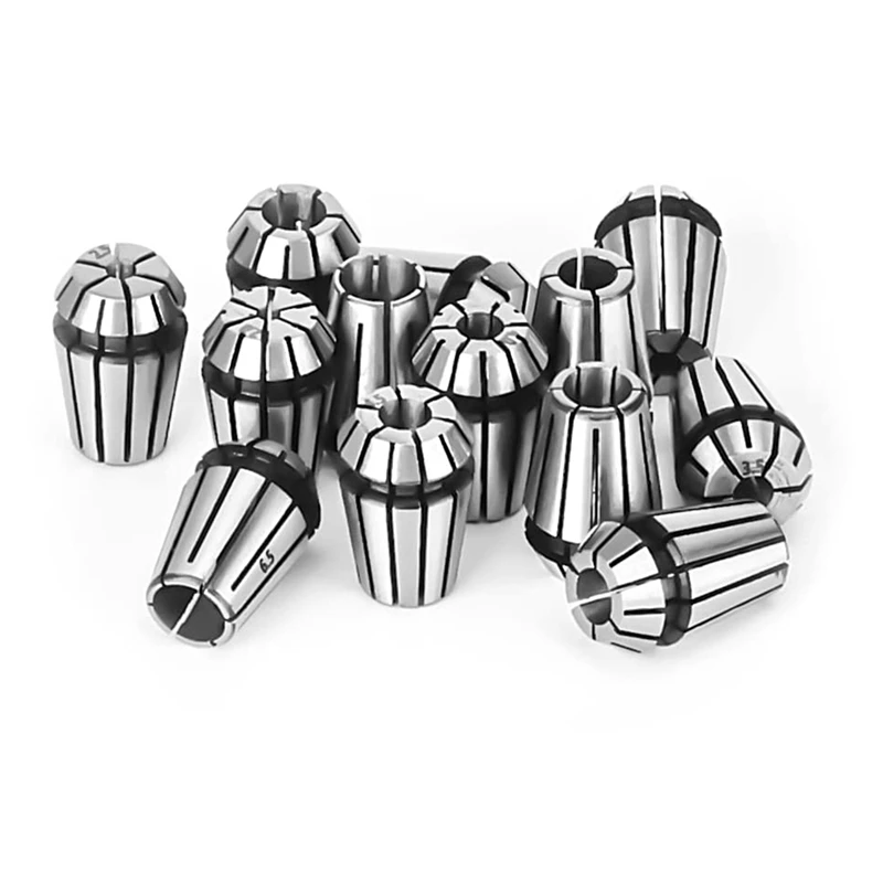 

13Pcs ER11 Collet Chuck Set ER11 Spring Collet 1Mm-7Mm For CNC Machining Center Engraving Machine Lathe Mill Tool