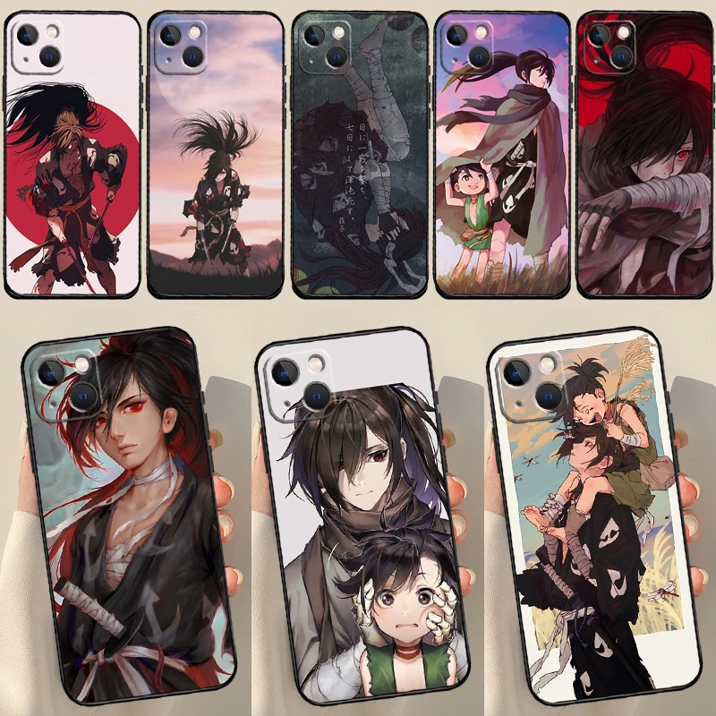 Аниме Чехол Dororo Hyakkimaru для iPhone X XR XS Max 12 13 Mini 6S 7 8 Plus SE 2020 11 12 13 14 Pro Max, задняя крышка