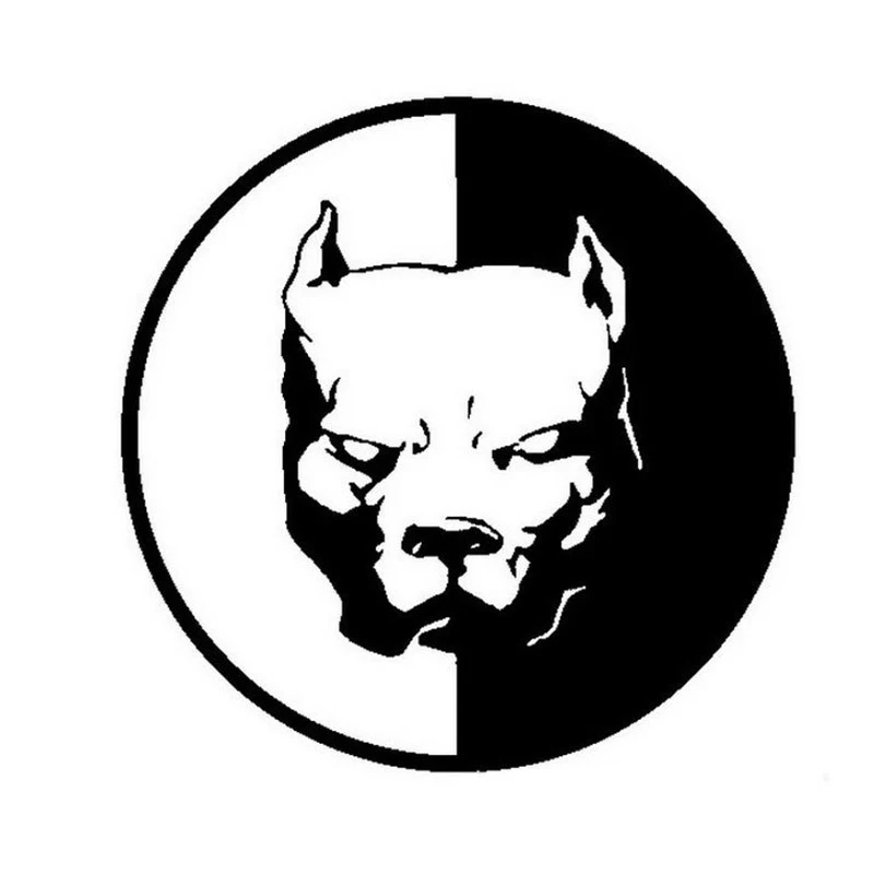 

Стикеры в виде бульдога, забавные водонепроницаемые стикеры в виде собаки питбуля, украшение для крышки топливного бака 12 см x 12 см