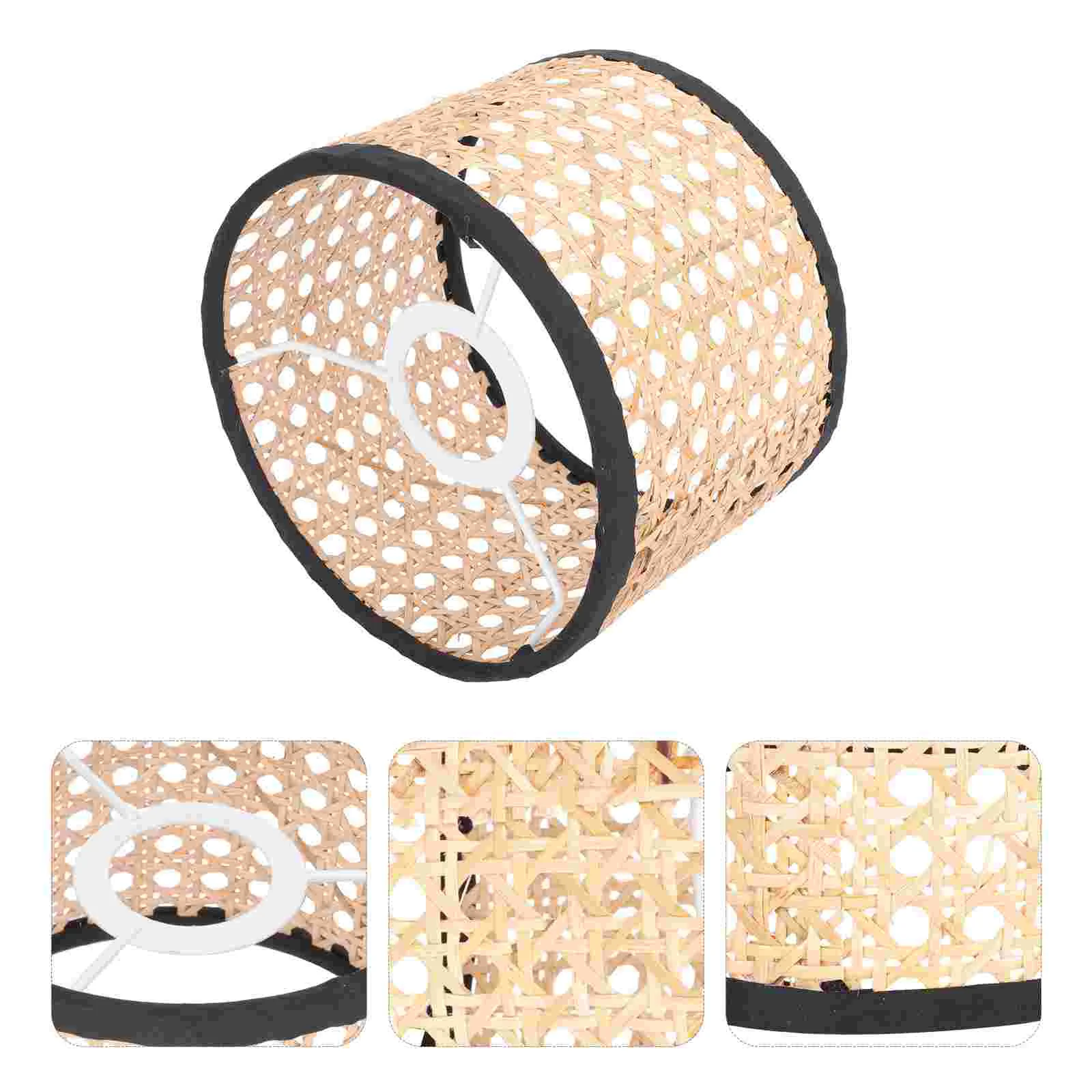 

Lamp Cover Durable Lamp Shade Rattan Lamp Cover Rattan Lamp Shade for Family Co-worker Friends