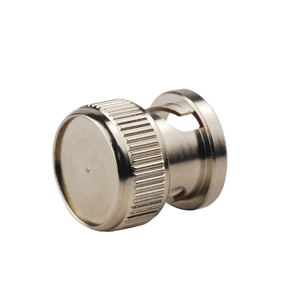 Superbat 10pcs Dust Cap for BNC Female RF Coaxial Connector Nickel Plated for Anti-communication Signal Interference