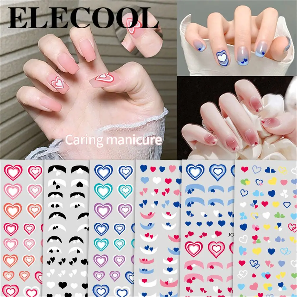 

Аксессуары для украшения ногтей Красивая девушка цветная наклейка с клеем на спине 10 г Аксессуары для маникюра для ногтей синяя защита для ногтей