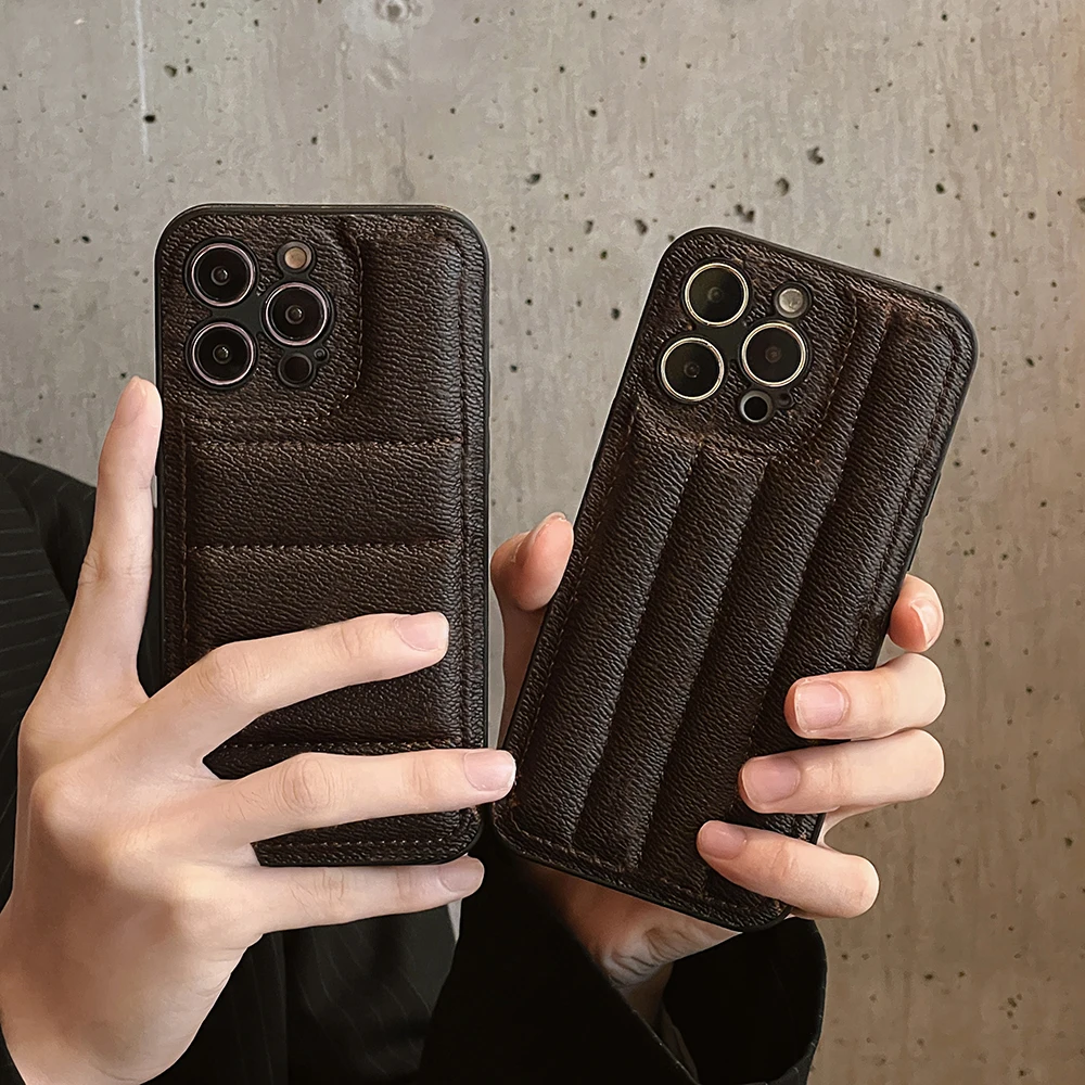 

Case432E8-E9 Luxury Brand Designer 3D Skin Texture Phone Case for IPhone 15 14 13 12 11 Pro Max X XR XS MAX Back Cover Funfa