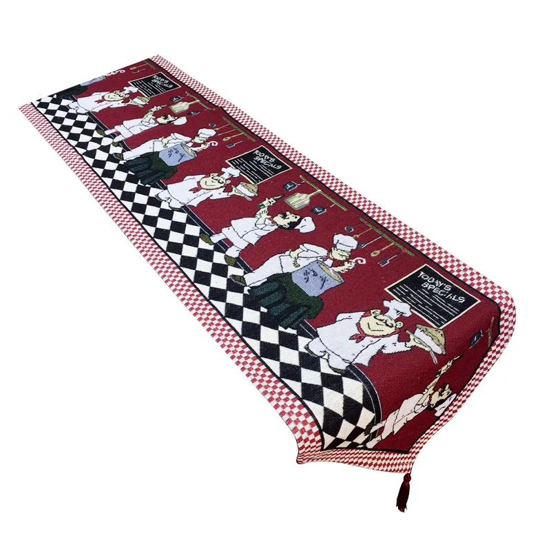 Декор для кухни набор салфеток стола льняные дорожки шеф-повара с героями