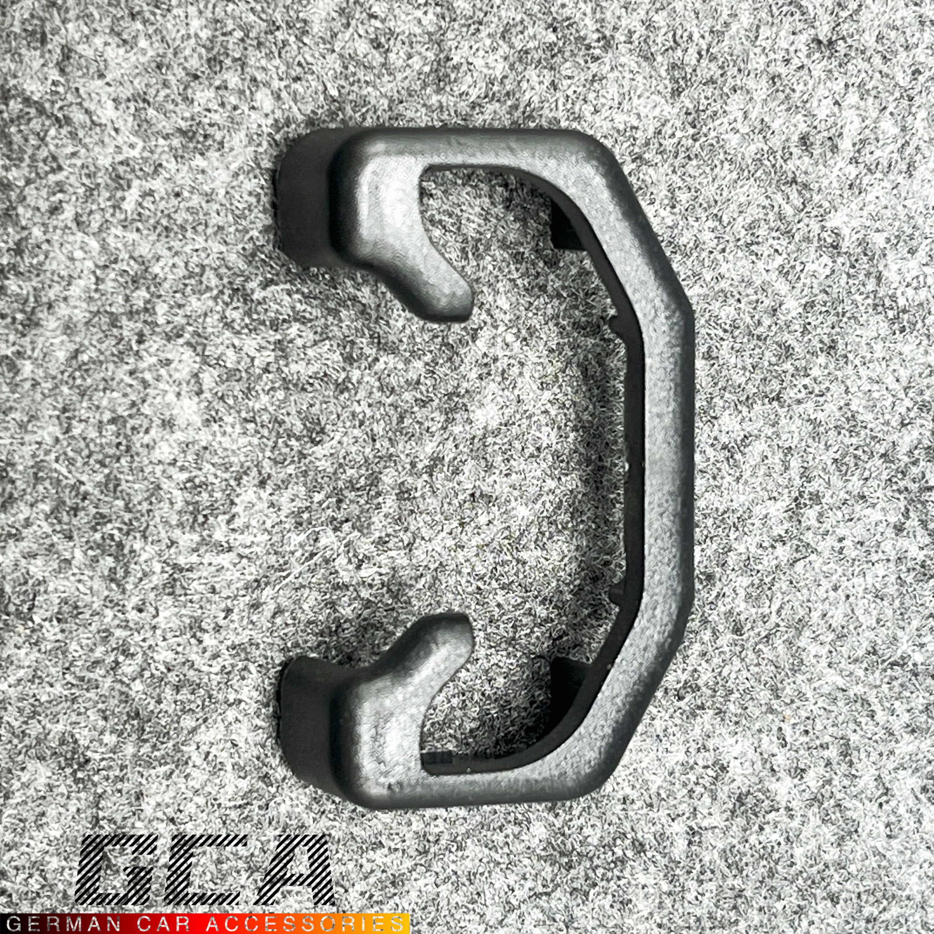 Передняя атласная черная направляющая для сиденья крышка зажим VW Tiguan Polo Audi Q3 Q5 Skoda