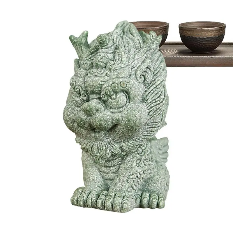 

Tea Pet Ornaments Pixi Figures Kung Fu Tea Ornament Kung Fu Tea Decorations Lucky Miniature Animal Sculpture For Livingroom