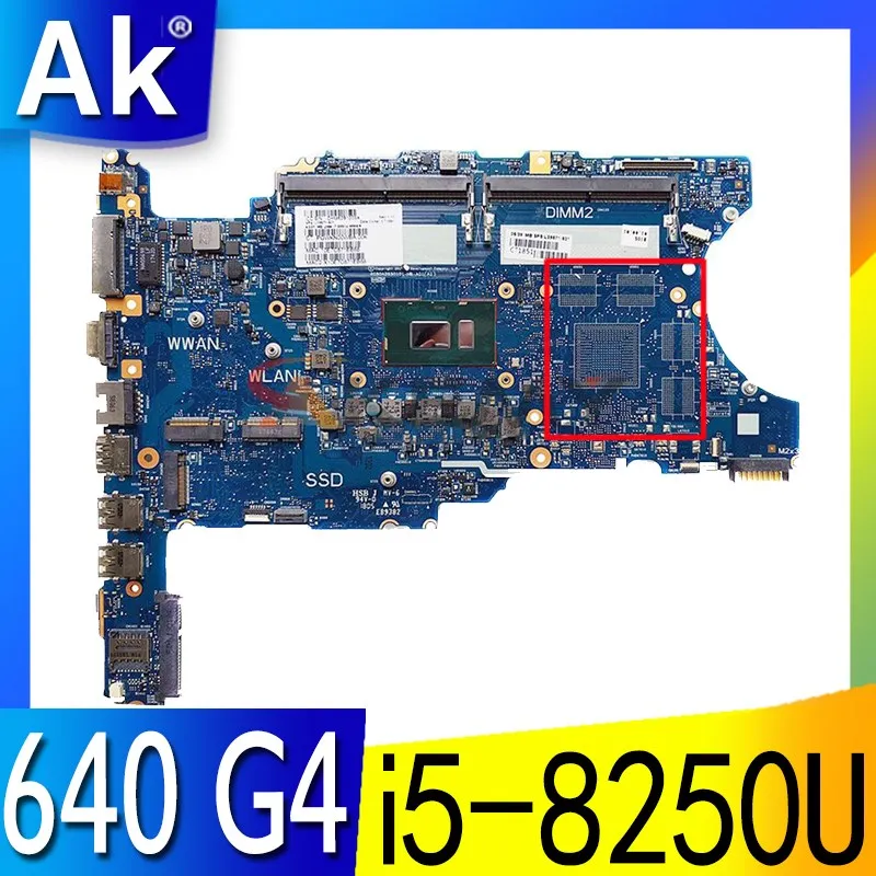 

L09567-601 L09567-001 6050A2930101-MB Laptop Motherboard for HP ProBook 640 G4 NoteBook PC with i5-8250U CPU 100% fully tested