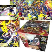 anime mechanical story card rare ssr card hot stamping ptr flash card tsr mechanical story ur gundam childrens toy gifts