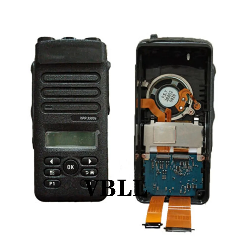 PMLN7271 Walkie Talkie Replacement Repair Housing (Complete with LCD& Keypad Keyboard) for XPR3500e Two Way Radio
