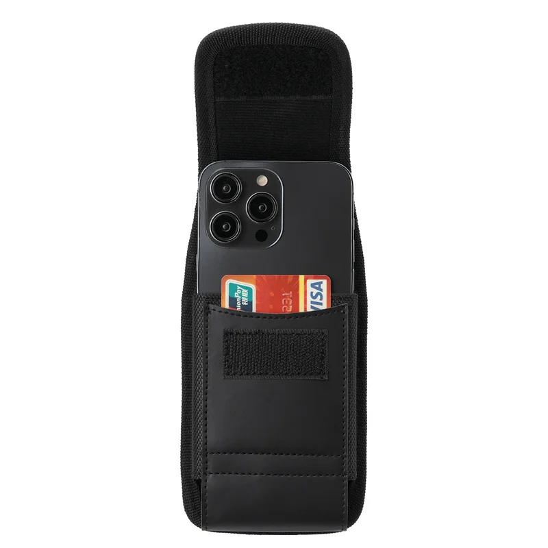 Кожаный чехол для телефона Samsung S25 Ultra 5G поясная сумка с картой Galaxy Plus S21 S23 S22 S24 S9 S8