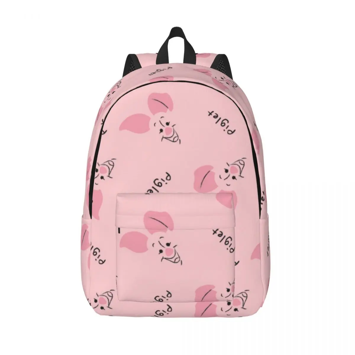 Disney Pink All About Piglet Backpack Elementary High College School Student Bookbag Men Women Daypack Sports