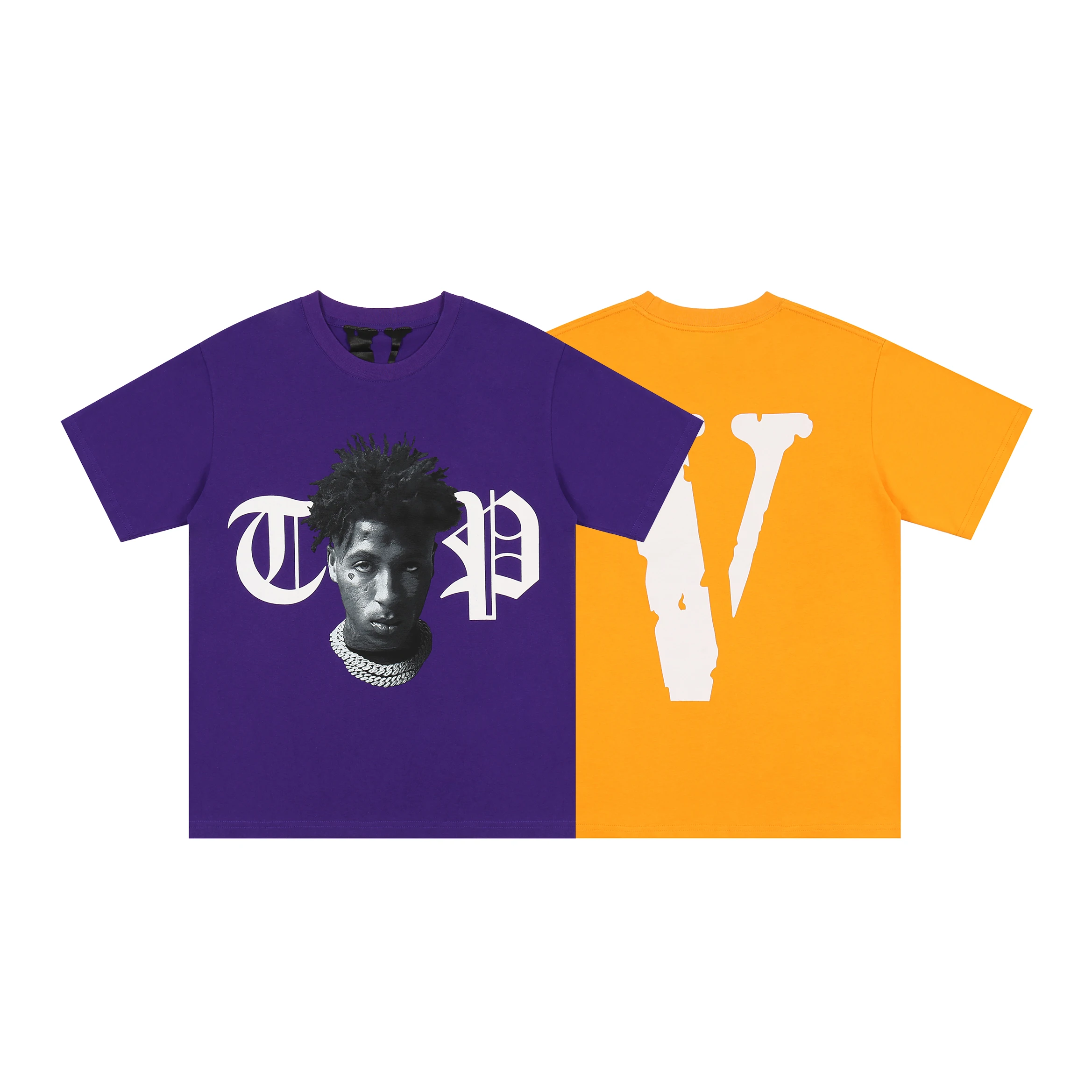 

Футболка VLONE Хлопковая мужская женская, с короткими рукавами, с надписью, свободная