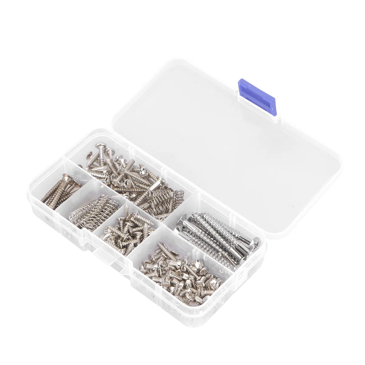 

9 Types of Guitar Fixation Screws Set Electric Guitar Accessories Screws for Folk Guitar Electric Guitar (Silver)