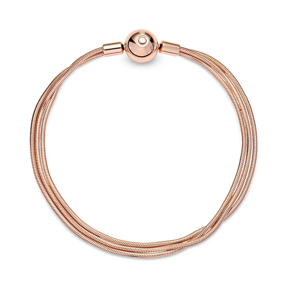 Pandora 925 пробы Серебряные Оригинальные очаровательные браслеты ювелирные изделия