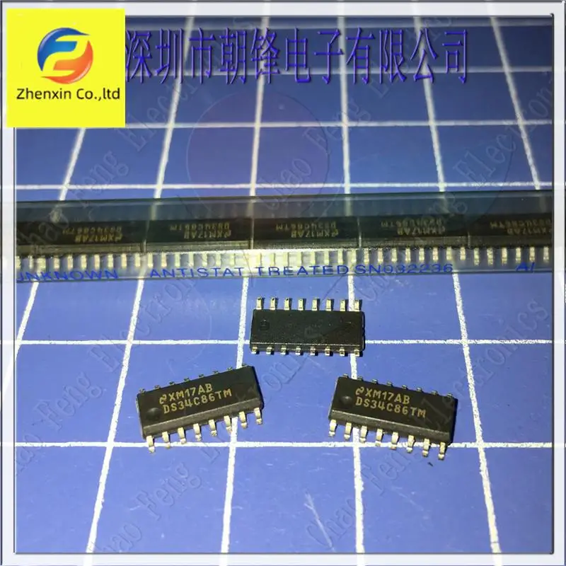 

10 шт. Оригинальный Новый DS34C86TM DS34C86TMX SOP16