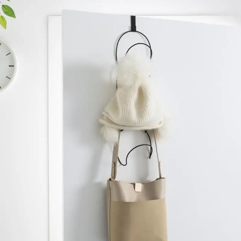 

4-layer Serial Coat Rack Hanging Door Rear Hook Bag Scarf Storage Rack Cabinet Towel Rag Rack Shelf Hanger Organizer For Home