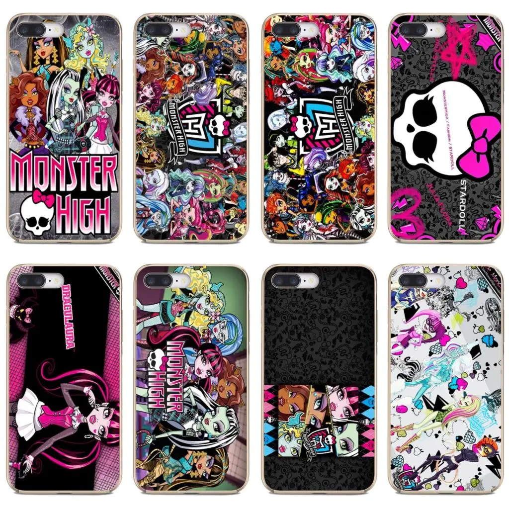 Housing Monsters High school Girl For Xiaomi Pocophone iPod Touch 6 5 F1 For Samsung Galaxy Grand Core Prime