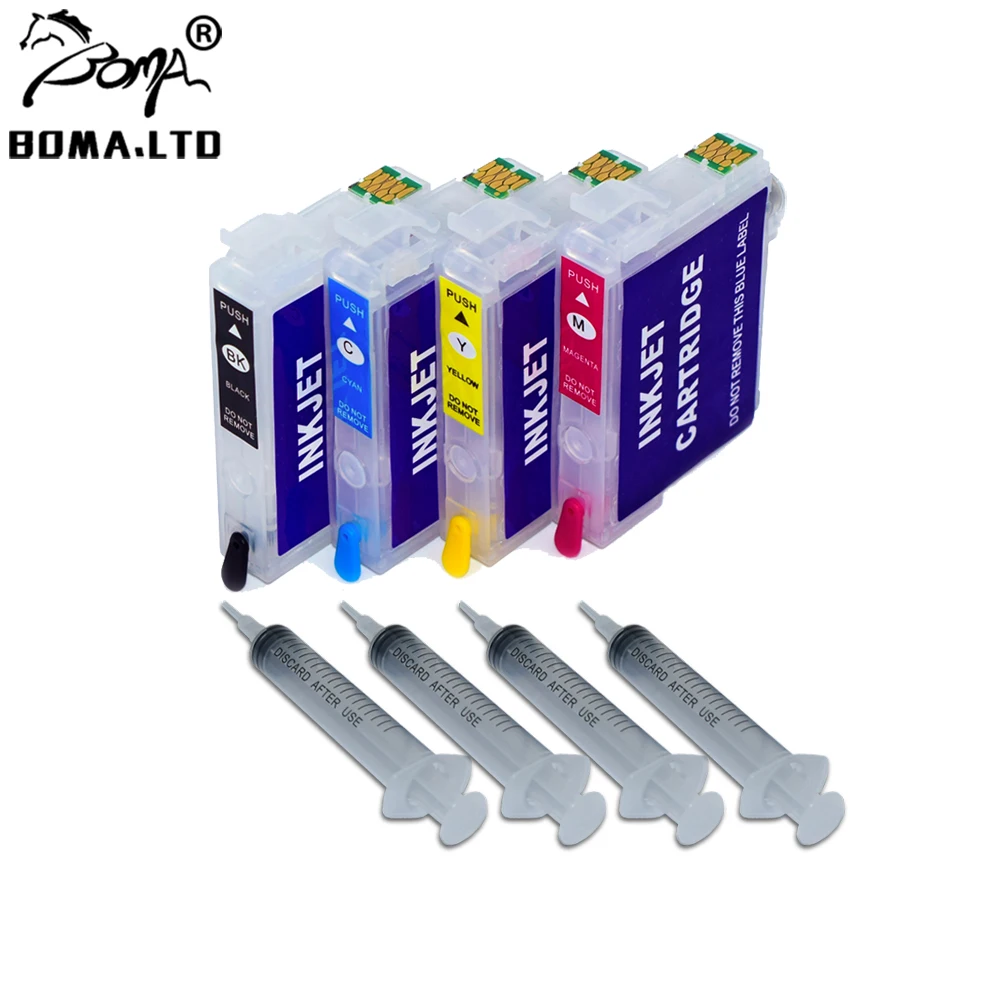 Refillable Ink cartridge for Epson T2881 T2881 - T2884 T288XL for Expression Home XP-330 XP-340 XP-430 XP-434 XP-440 XP-446