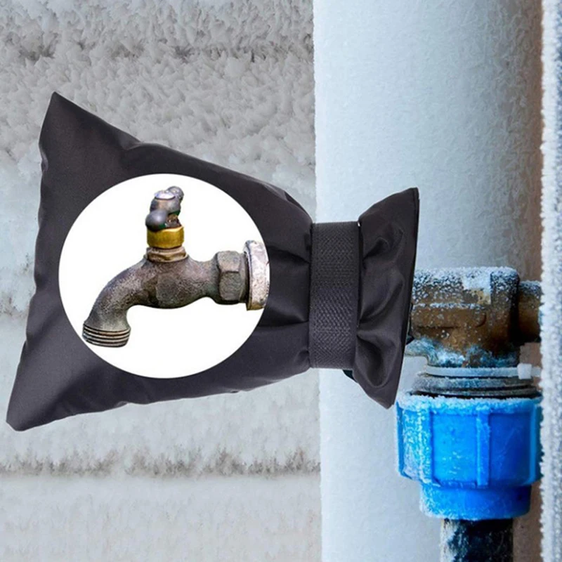 

1Pc Winter Waterproof Outdoor Faucet Cover Outside Garden Faucet Freeze Protection Sock Reusable Tap Protector