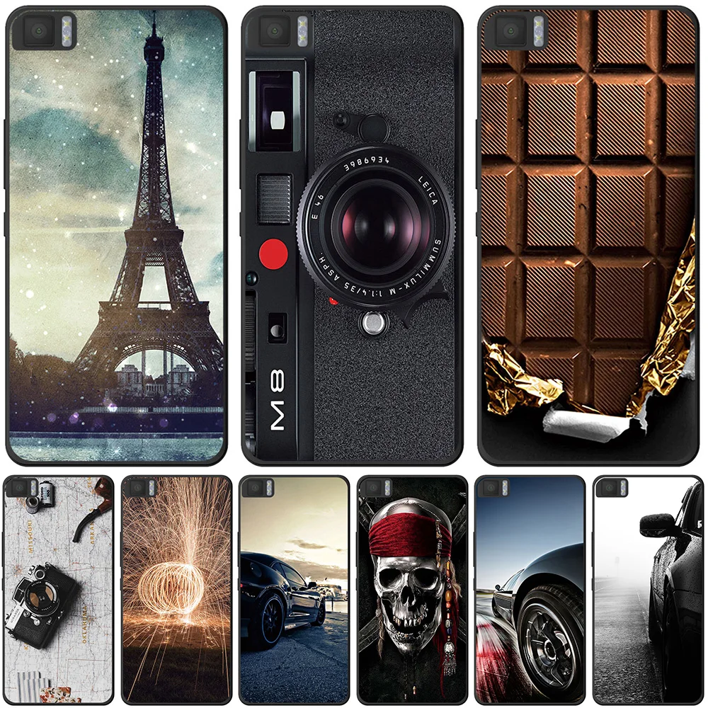 

Phone Bags & Cases For BQ Aquaris M4.5 2015 4.5 inch Cover Hard Material Fashion Marble Inkjet Painted Shell Bag