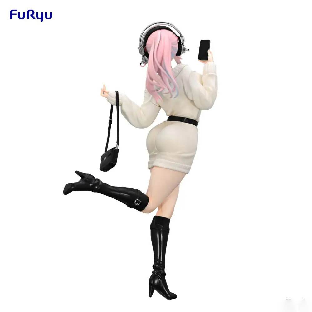 Фото Официально лицензированная фигурка Furyu Trio Try It Super Sonico: Модель персонажа из аниме «Зимняя память: Перекресток судьбы» №4