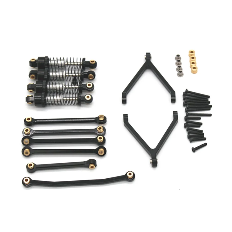 

Набор металлических звеньев рулевой тяги для FMS FCX24 1/24, аксессуары для радиоуправляемых автомобилей