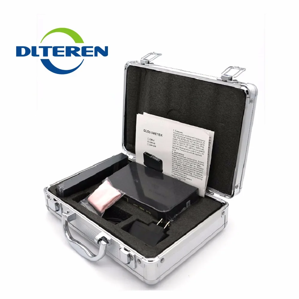 

DLTEREN Integrated Rechargeable Battery Power and 0.1~200 range 20 & 60 Degree Paint Gloss Meter GM-26