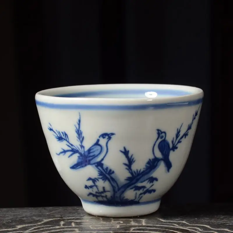 

Антикварная чайная чашка Jingdezhen