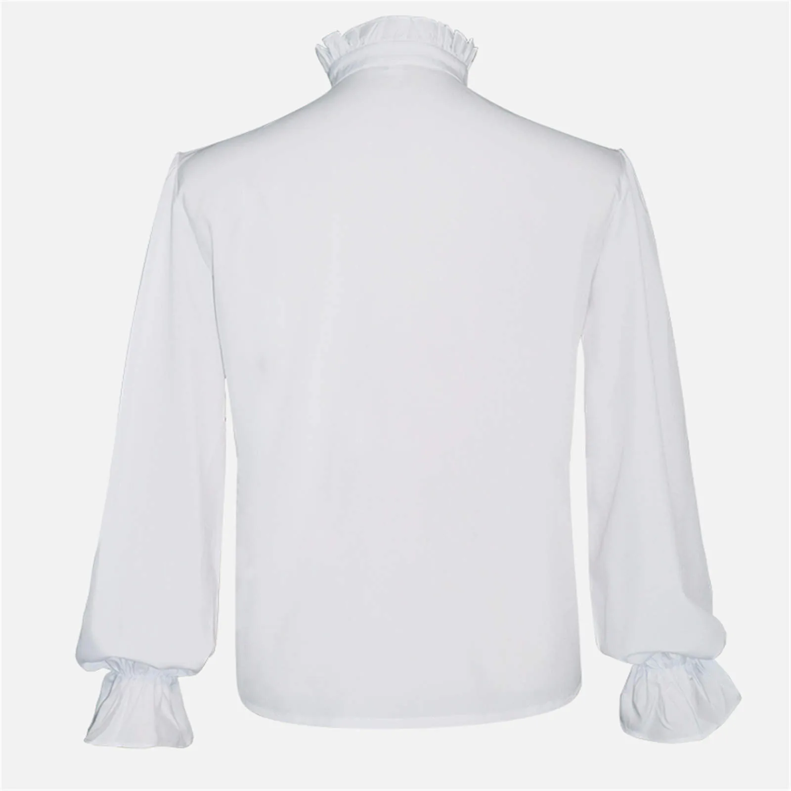 Новинка рубашка средневековой эпохи Возрождения топы для взрослых Мужской