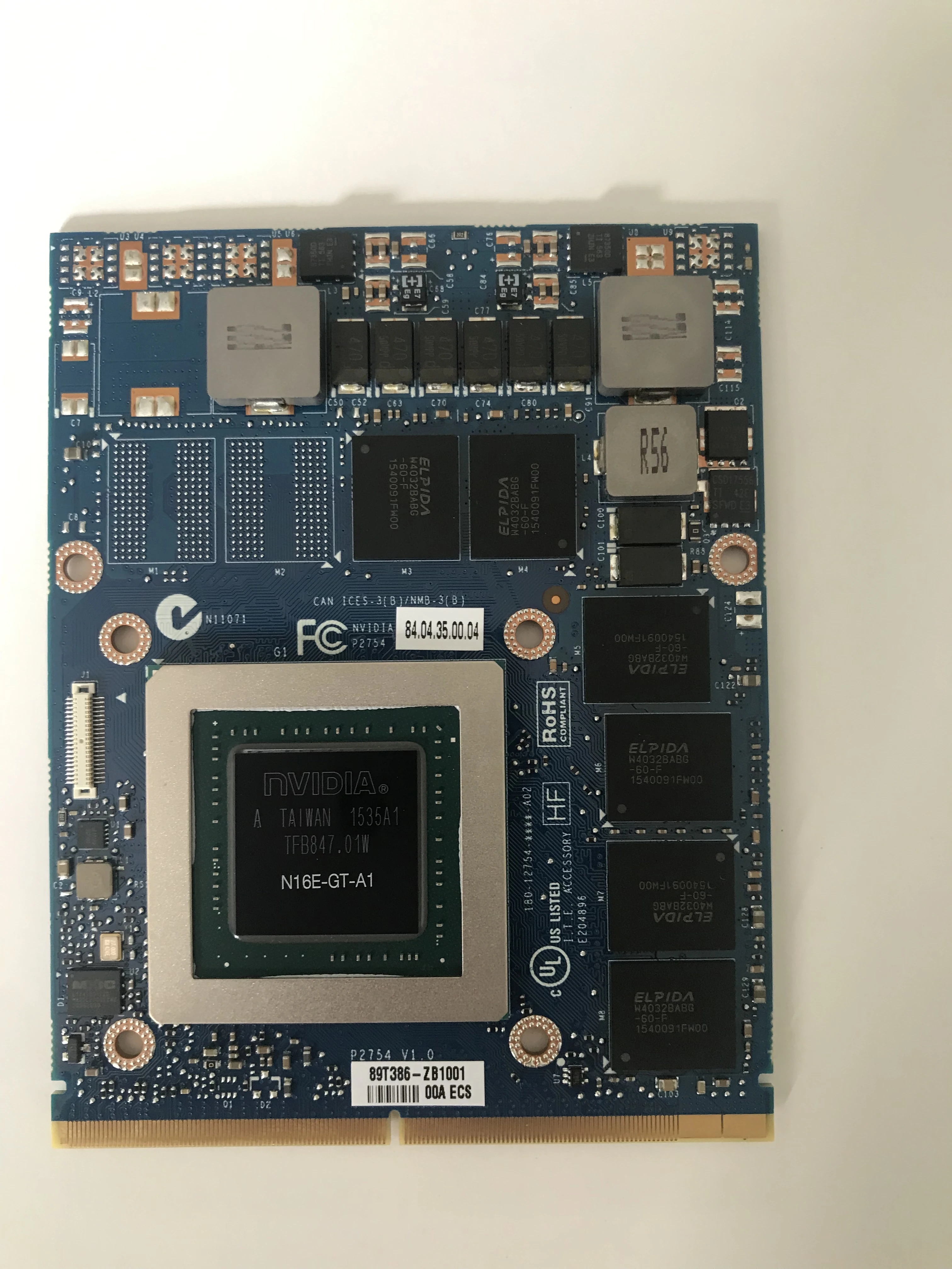 Оригинальная новая видеокарта для DELL MSI GT60 GT70 GT780DX GTX 970M GTX970M MS-1W0H1 Ver 1 0 DDR5 VGA