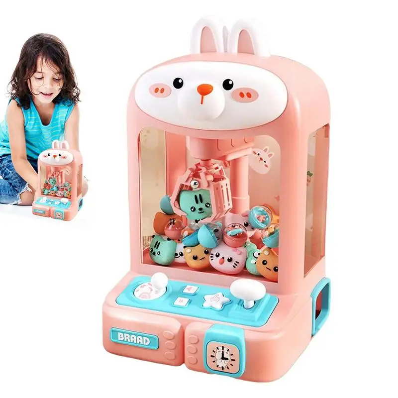 

Mini Claw Machine Arcade Claw Machine With Music And 10 Plush Toys Vending Machines Toys With 10 Plush Toys For Boys And Girls