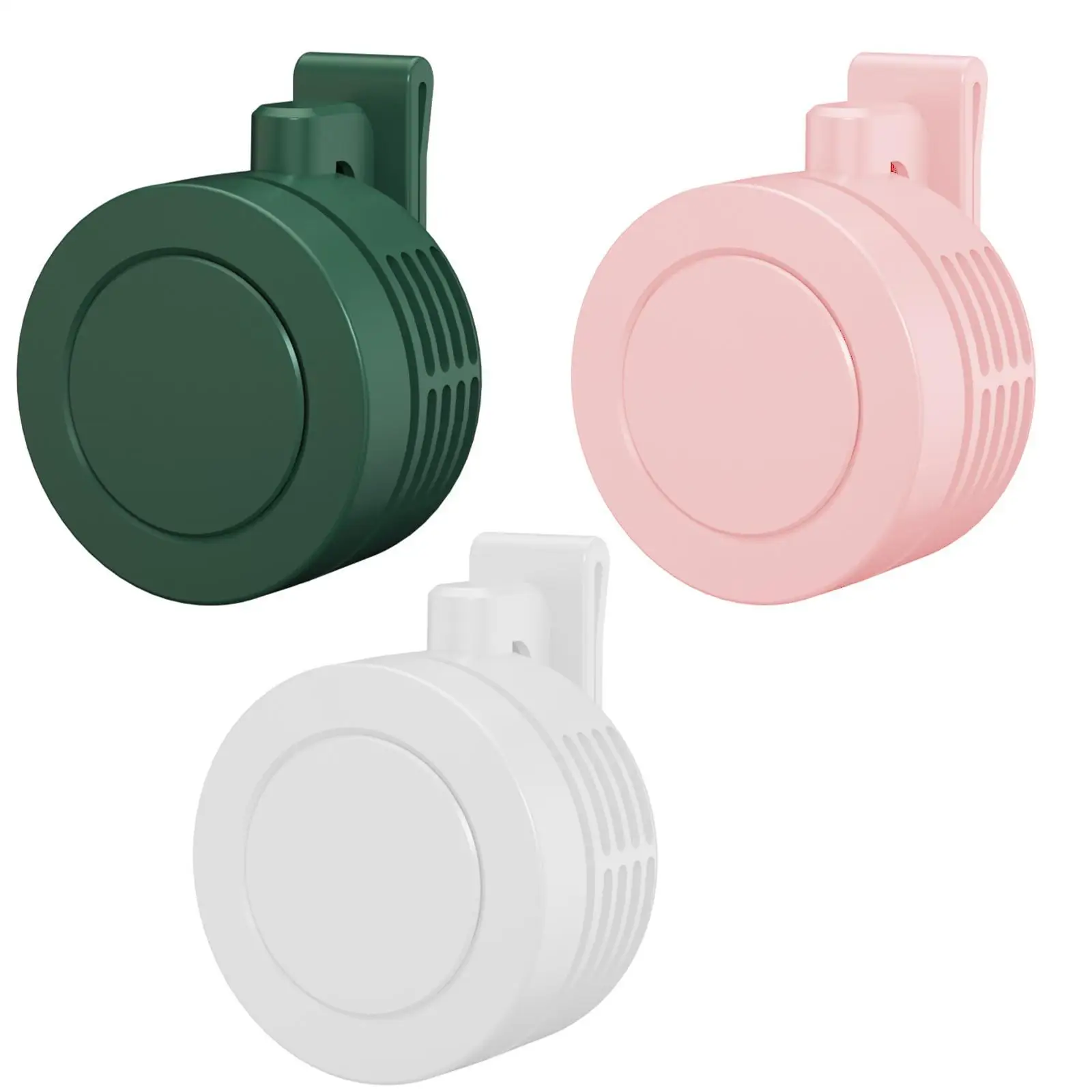 

Vaneless Mini Clip Fan Neck Waist Fan Air Cooling USB Personal Fan For Outdoor Fishing 3 Speeds Desktop Fan 360 Adjustable Wind