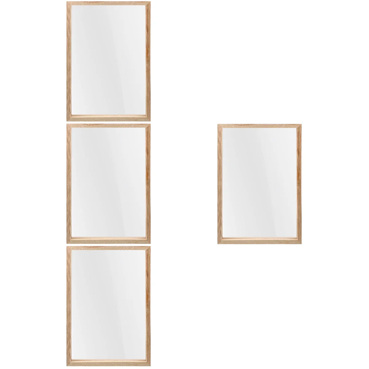 

4pcs Photo Frame Simple Style Picture Photo Display Frame Home Bedroom Decoration