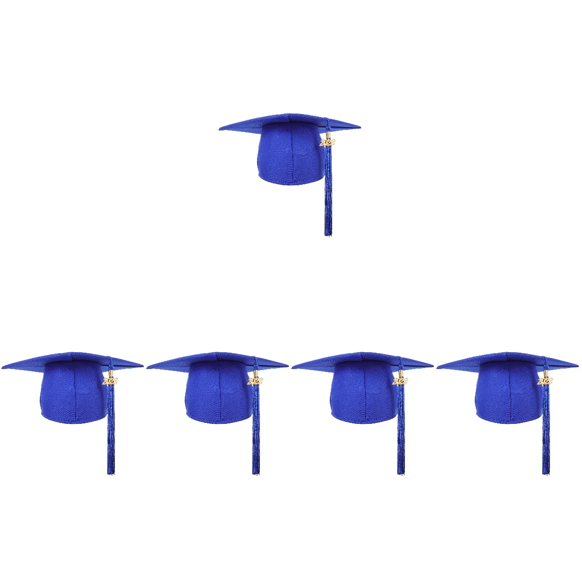 

Шапка из ткани для выпускного, 5 шт.