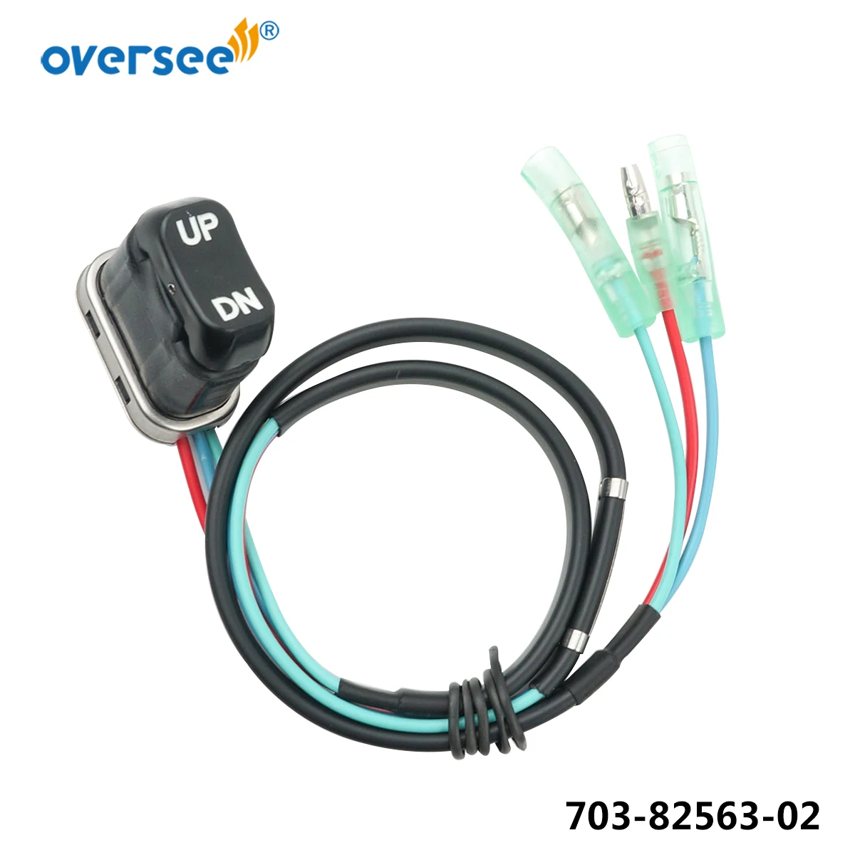 703-82563 Trim Tilt Switch For Yamaha Outboard Motor Parsun 2T Remote Controller Box Switch 703-82563-02