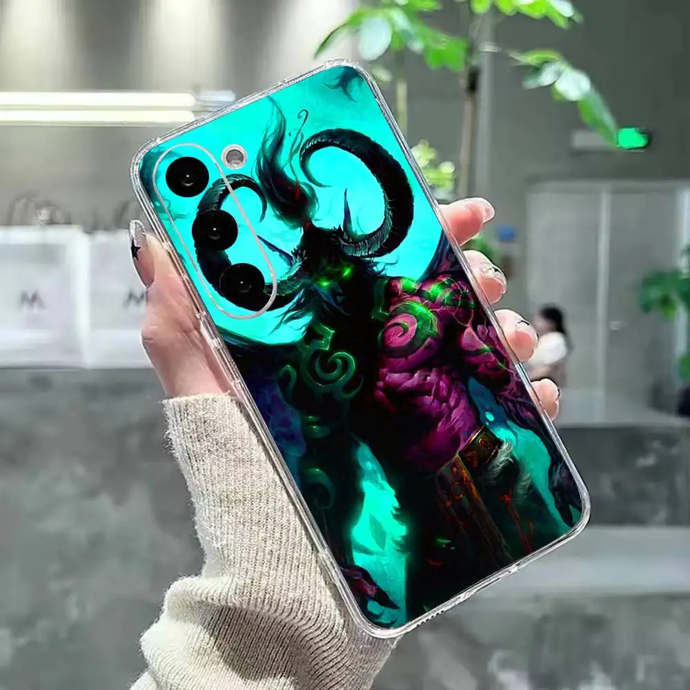 Фото Чехол для телефона WoW I-Illidan Stormrage, силиконовый, мягкий, для Samsung Galaxy A73, A72, A71, A70, A53, A52, A51. №3