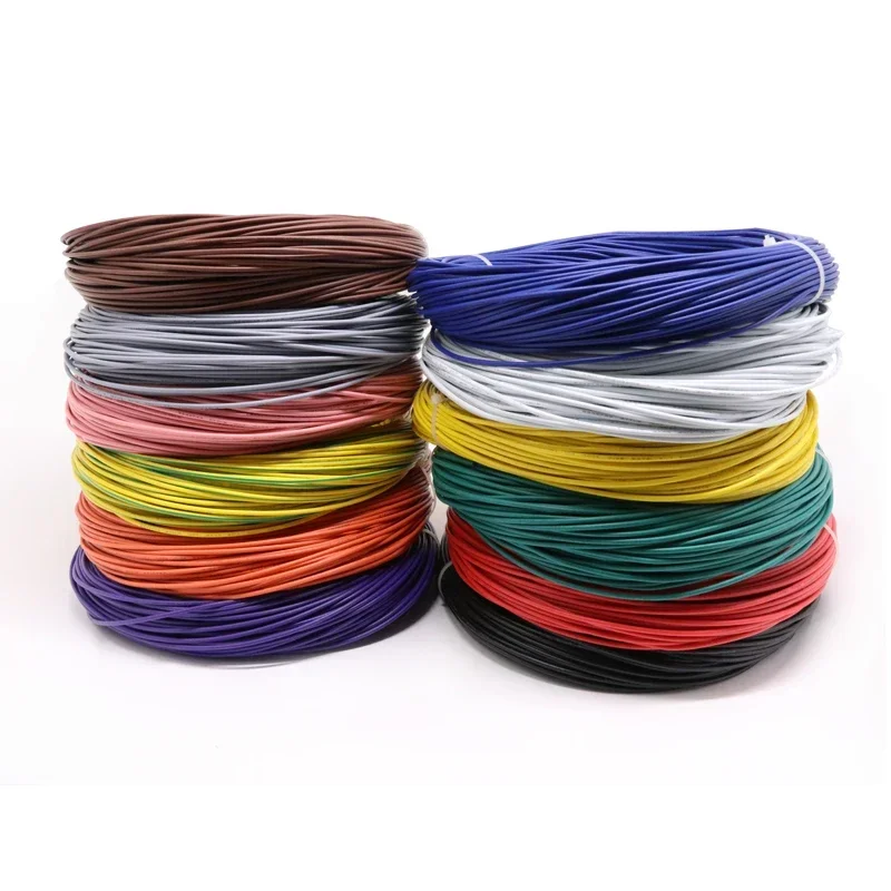 2/10 м 30 28 26 24 22 20 18 16 AWG UL1007 Электрический провод изолированный ПВХ луженый медный