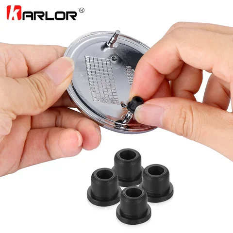 Для BMW 3 5 7 серии E32 E34 E36 E38 E39 E46 E53 E60 E65 E66 E90 M3 M5 4 шт. Капот Логотип багажника Эмблема Крепеж Втулки Аксессуары