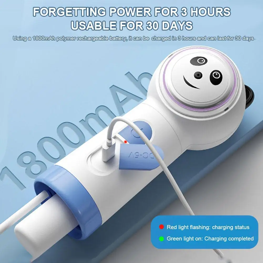 Барботер для домашних питомцев в виде панды с Usb-зарядкой электрическая машина