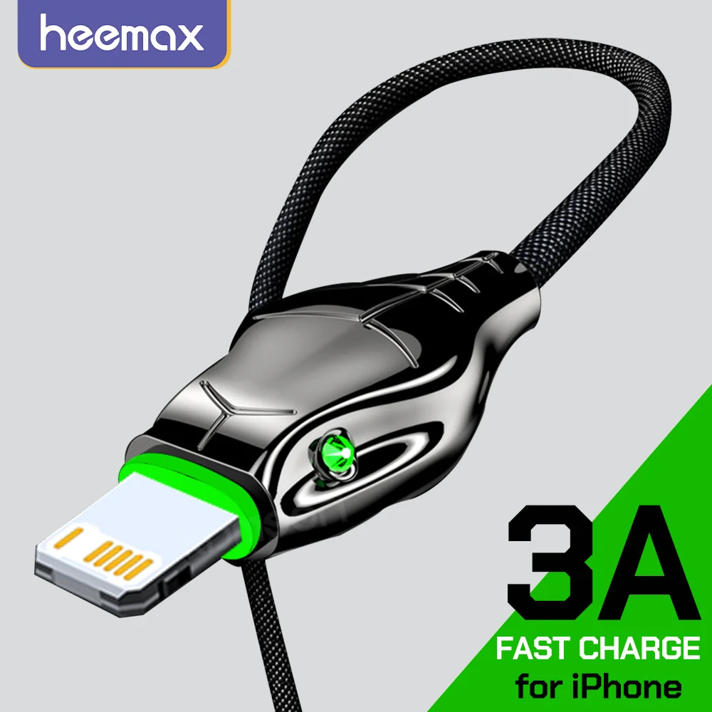 3A USB Cable For iPhone 14 13 12 11 Pro Max XR XS Max 8 7 6s Plus Fast Charging Wire For iPhone Charging Wire iPad Charger Cord