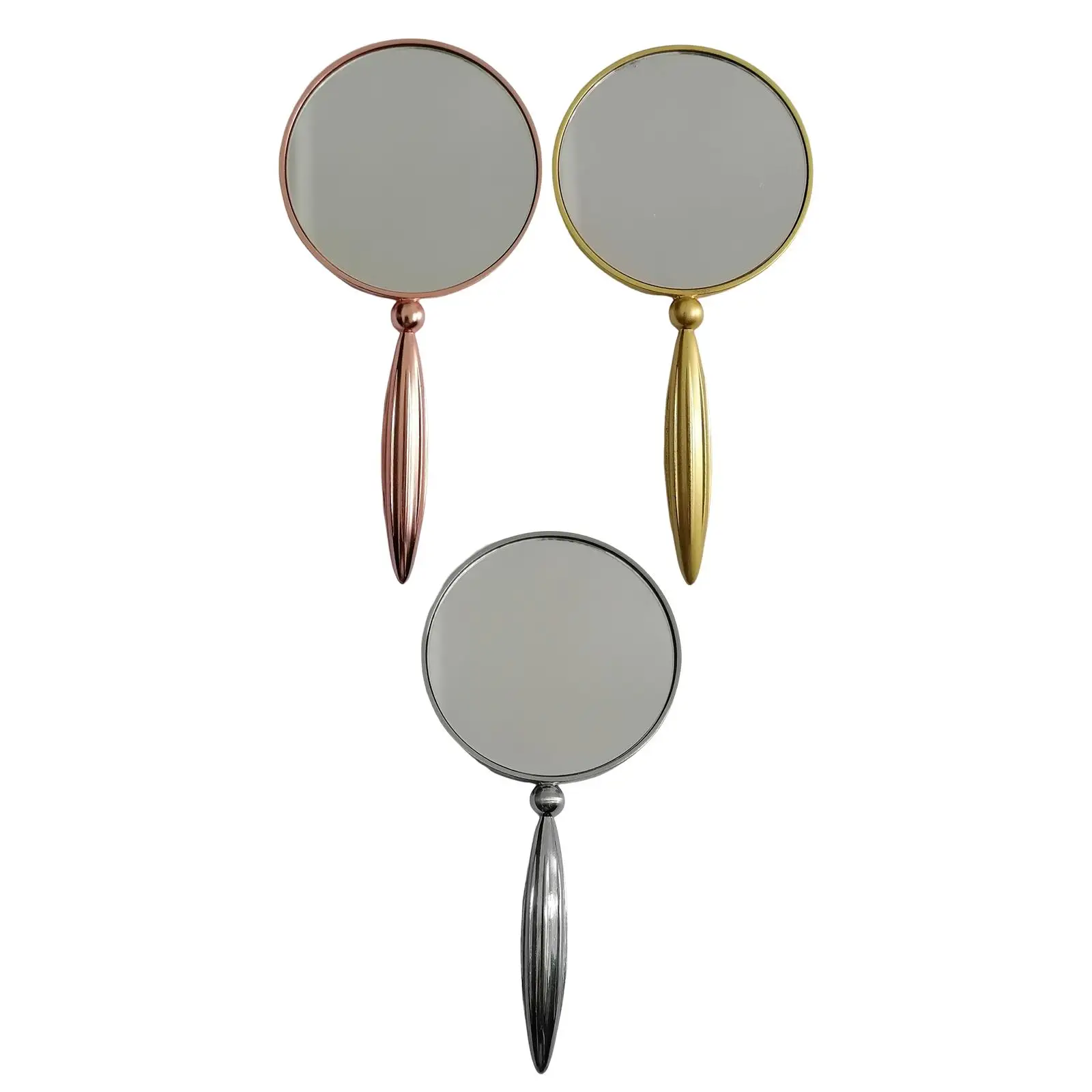 Ручное зеркало креативное для укладки волос ручное декоративное косметическое