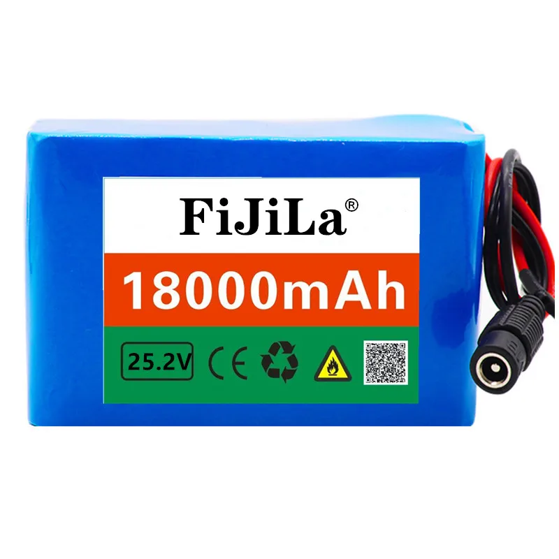 24V 18ah 6s3p 18650 25.2 V 18000 MAH electric bicycle moped lithium ion battery pack + charger |