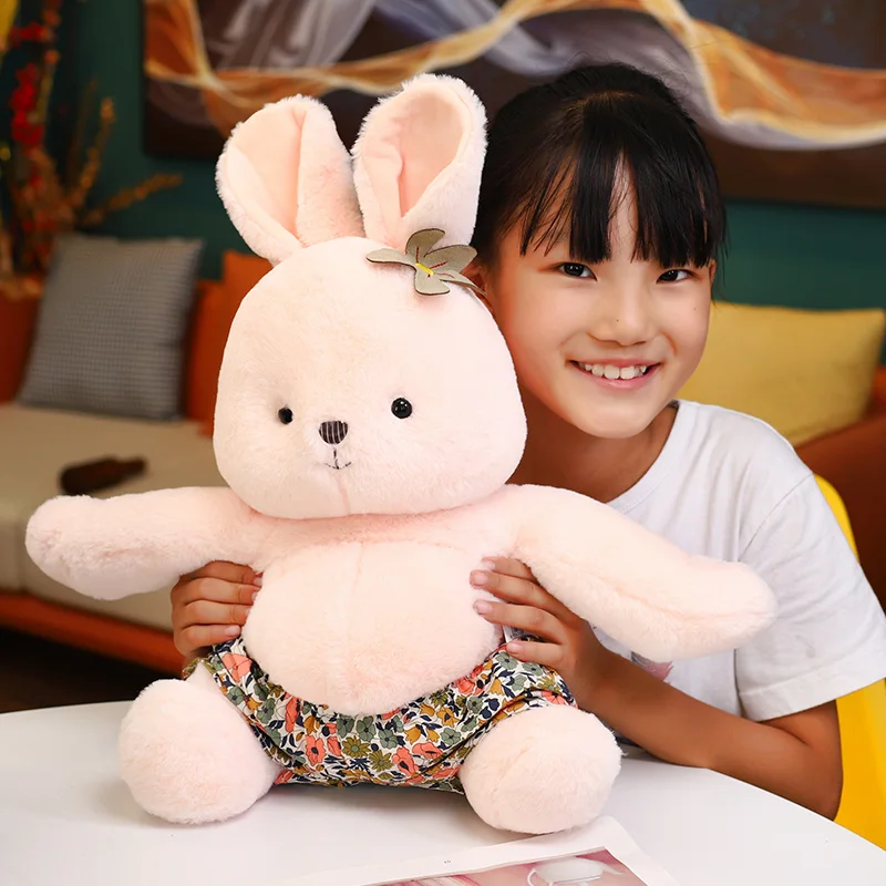 

Chubby Soft Animals Toys Elephant Bear Bunny Stuffed Dolls Home Sofa Decor Kids Girls Huggable Peluche Nice Gift