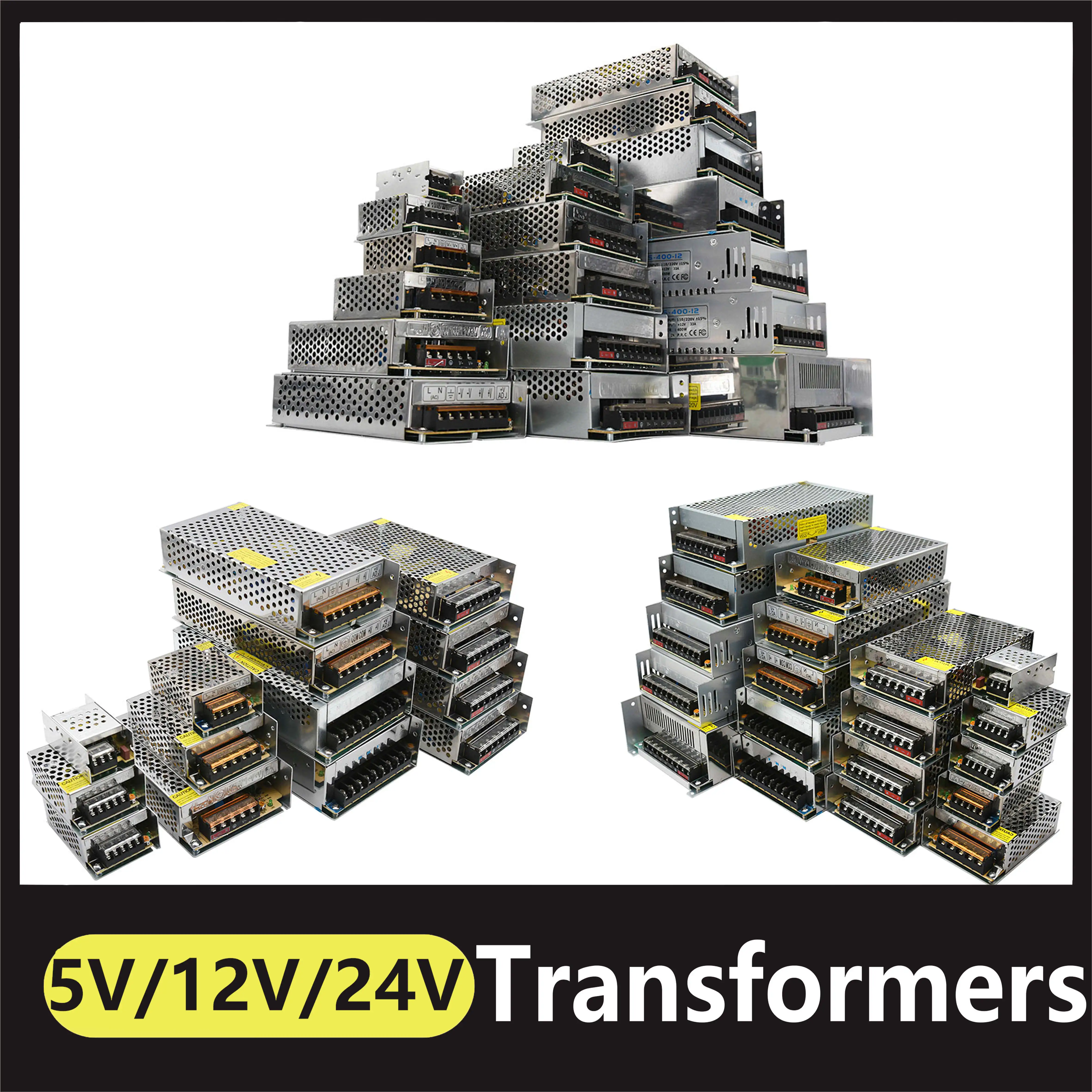 

Импульсный источник питания, трансформатор для освещения, 110 В, 220 В в 5 В, 12 В, 24 В постоянного тока, источник питания 5 А, 10 А, 15 А, 20 А, Адаптер ис...