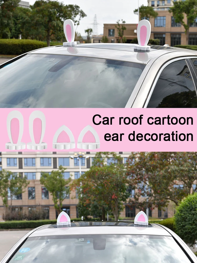 Украшение на крышу автомобиля модификация внешней куклы индивидуальность милый