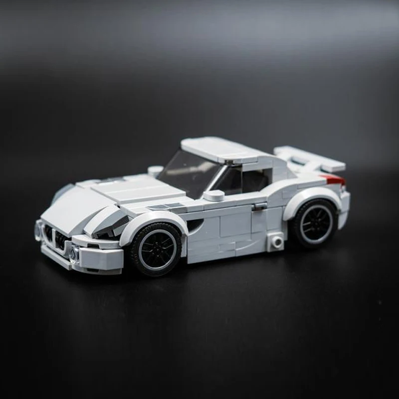 

287PCS MOC Speed Champions Pontiac Solstice SportsCar Model Building Blocks Technology Bricks Creative Assembly Kids Toys Gifts