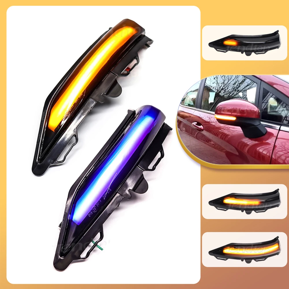 

2 шт., Светодиодные поворотники для Ford Fiesta ST Line MK8 2018 MK8 2019 2020 PUMA 2020