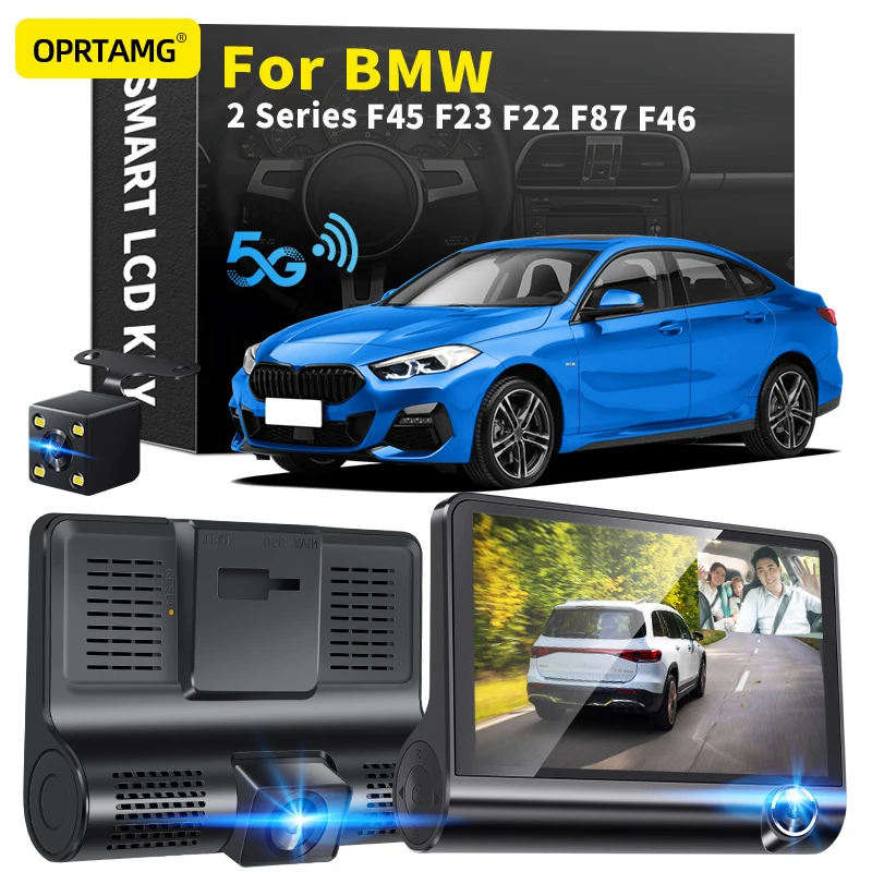 

OPRTAMG Dash Cam For BMW 2 Series F45 F23 F22 F87 F46 Car DVR 1994 1995 1996 1997 1998 1999 2000 2001 2002 2003 2004 2006 2022